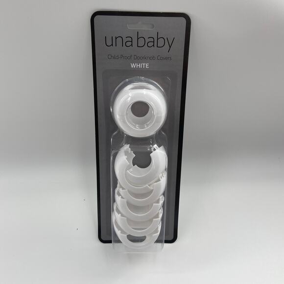 Childproof Door Knob Covers - 4 Pack, White - Picture 1 of 3